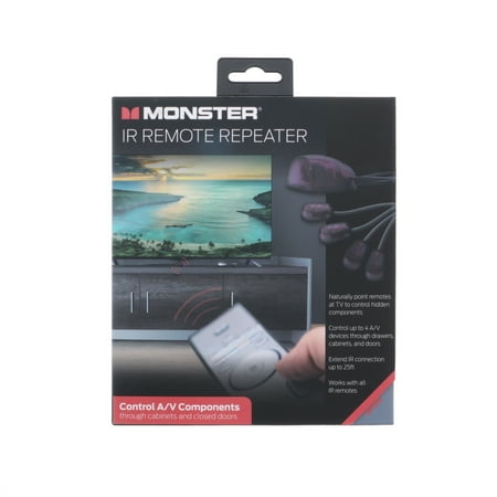 Monster IR Remote Repeater for A/V Components