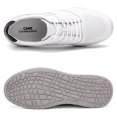 thumbnail image 4 of CMR CHAMARIPA Men's Raised Shoes - Mens Shoes That Add Height - Casual White Elevator Shoes 6CM / 2.36 Inches, 4 of 6
