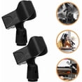 thumbnail image 4 of HUGFEGWE 2 Pcs Support de Microphone Universel, Support de Micro Réglable pour Microphones, Supports de Microphone en Plastique Clips de Microphone CJB91-8578, 4 of 9