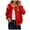 Z2-Red, variant on adviicd Women Trendy Jean Jacket Stretchy Cropped Denim Jacket Long Sleeve Button Down Denim Coat Black, S