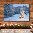 thumbnail image 3 of wall26 Canvas Wall Art Merry Christmas Pictures Home Wall Decorations for Bedroom Living Room Paintings Canvas Prints Framed - 32x48 inches, 3 of 5