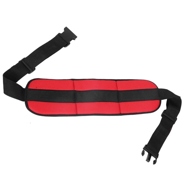 Asientos para sillas de Ruedas Cinturones de sujeción Ajustables Correas deslizantes Ecomeon Rojo