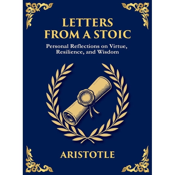 Library of Alexandria Letters from a Stoic: Wisdom, Calm, and Courage in the Face of Life (Large Print Deluxe Hardcover Edition For Easy Readi, Book 14, (Hardcover)