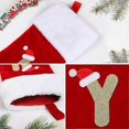 thumbnail image 3 of VEYLIN 20 Inch Christmas Stockings Large Embroidered Stockings Plush Embroidered Stockings Christmas Stockings with Letters(Y), Embroidered Stockings, 3 of 5