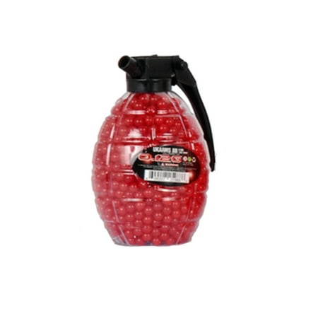 1,500 AIRSOFT BB GRENADE BOTTLE Pellets 6mm .12g BBs, Single (Best Airsoft Smoke Grenade)