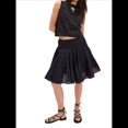 thumbnail image 1 of Falda Plisada de Cintura Alta con Volantes para Mujer, Falda de Tenis, Falda Pantalón Deportiva para Correr y Patinar. Negro L, 1 of 7