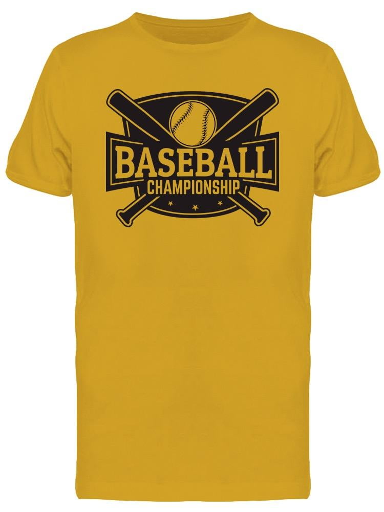 Baseball Championship Design T-Shirt Men -Image by Shutterstock