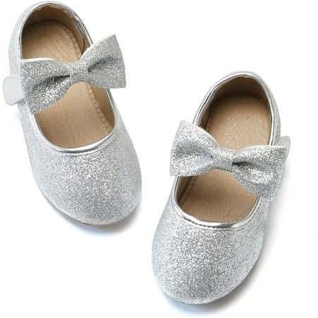 

Toddler Little Girl Dress Shoes - Girl Mary Jane Flats Party School Wedding