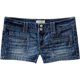 thumbnail image 1 of Aeropostale Womens Solid Casual Denim Shorts, Azul, 13/14, 1 of 1