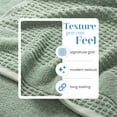 thumbnail image 5 of Martex Expression Air Sculpted 6-Piece Towel Set, Sage, 5 of 8