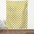 thumbnail image 3 of Ambesonne Avocado Fabric by the Yard Upholstery, Exotic Tropical Composition, 5 Yards, Yellow Green Brown, 3 of 4