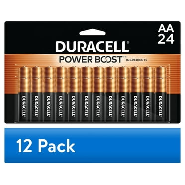 (12 pack) Duracell Coppertop AA Alkaline Batteries 24/PK