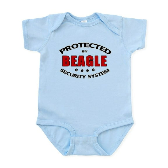 CafePress - Beagle Security Infant Bodysuit - Baby Light Bodysuit, Size Newborn - 24 Months