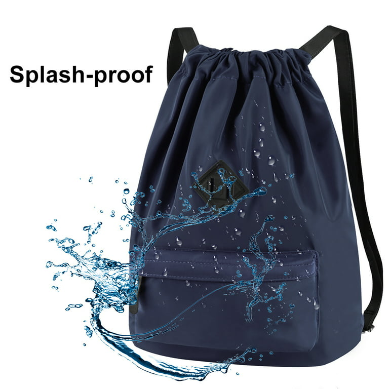 geckobrands Waterproof Drawstring Backpack