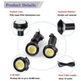 thumbnail image 1 of 4Pcs 18mm Eagle Eye LED Light Bulbs Daytime Running Lights Car Trunk Motorcycle Marker Lights Lamp Tail Reverse Fog Light, 1 of 1