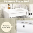 thumbnail image 5 of 24-inch Modern Bathroom Cabinet with Two Doors and Ample Storage Space, 5 of 6