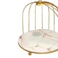 thumbnail image 7 of Desktop Perfume Organizer Cake Cupcakes Serving Holder Makeup Jewelry Rings Display Stand Bathroom Living Room Storage Rack And Shelf , White 1 Tier -, 7 of 7