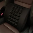 thumbnail image 5 of SPRING PARK Adjustable Electric Massage Car Seat Soft Sponge Waist Support Pillow Cushion, 5 of 7