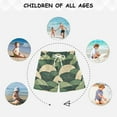 thumbnail image 6 of FORMRS Boys Swim Trunks Quick Dry Mesh Liner Boardshorts Sizes XS-XL, Green Abstract Shapes, 6 of 7