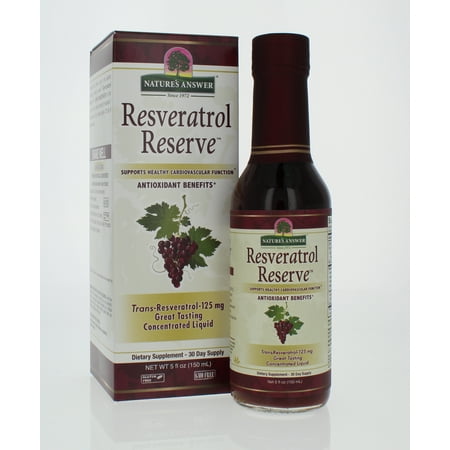 Nature's Answer Resveratrol Reserve Liquid, 5 Fl