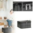 thumbnail image 1 of Sac de Rangement Pliable - Grande Capacité, Fermeture Éclair et Poignée Robuste, pour Vêtements, Couettes et Déménagement, 1 of 6