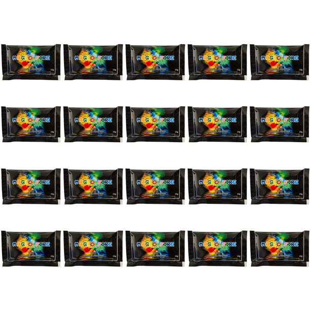 Party Flames Fire Paquetes que cambian de color Atmósfera Atrezzo brillante (15 g)