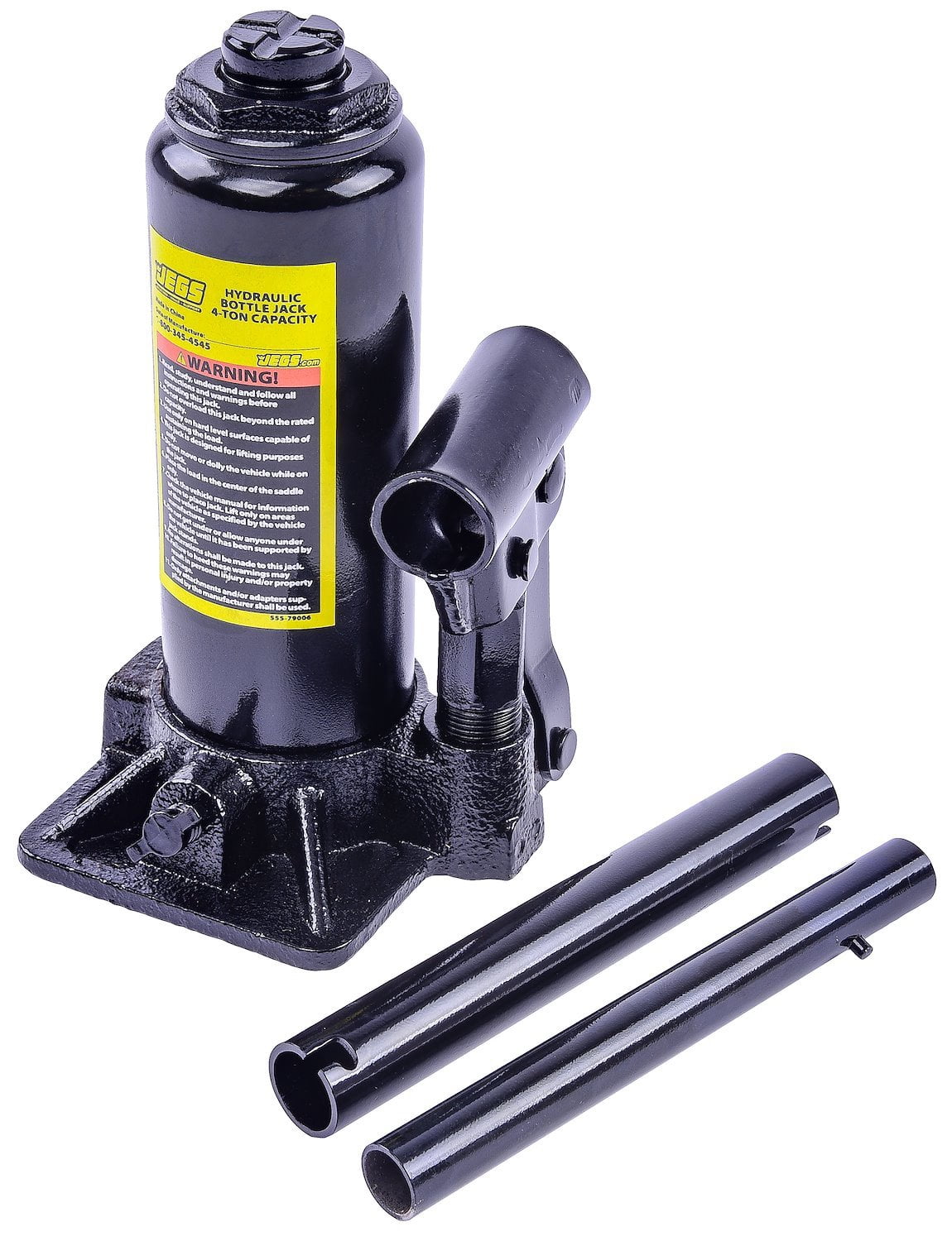 JEGS 79006 Bottle Jack 4-Ton Capacity