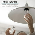 thumbnail image 5 of Luxrite A19 LED Dimmable Light Bulbs 15W=100 Watt Equivalent 4000K Cool White, 1600 Lumens, E26, 4-Pack, 5 of 7
