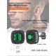 thumbnail image 5 of Pendiente de tuerca de plata esterlina PROSTEEL con Piedra natal Esmeralda runas vikingas circonita cúbica Hip Pop Punk negro, 5 of 6