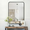 thumbnail image 2 of Dtwnek 22x30 Inch Black Metal Frame Rectangular Wall Mirror for Bathroom, Living Room, 2 of 8