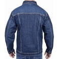 thumbnail image 3 of Chaqueta vaquera de moda para hombre, abrigo de manga larga para hombre, 3 of 5