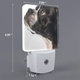 thumbnail image 2 of Fotbe Black And White Boston Terrier Luz Nocturna LED, Luz de Noche con Sensor de Luz Natural de Anochecer a Amanecer, Se Enchufa a la Pared, Blanco Cálido 0.5W-EU, 2 of 7