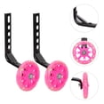 thumbnail image 3 of 2pcs Children Bike Auxiliary Wheels Riding Flash Training Wheels Compatible for 12-20 Inch Bikes, 3 of 5