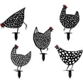 thumbnail image 4 of [5 Stück] Huhn Deko Handarbeit Gartenstatuen, Gartenfigur Metall Huhn Deko Handarbeit Gartendeko, Outdoor Garden Hinterhof Rasen Pfähle Metall Hen Yard Dekor Geschenk, Geschenk für Haus Andenken Ormromra MZQ-0495, 4 of 8