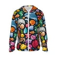 thumbnail image 1 of Vsdgher Sweat à Capuche Imprimé Animaux de Plongée sous-Marine pour Hommes Femmes, Manches Longues Protection Solaire Pêche pour Course Natation-TTG, 1 of 7