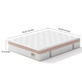 thumbnail image 2 of Queen Size 12 Inch Thickness Firm Hybrid Mattress, Gel Memory Foam & Pocket Springs – Pressure Relief, Motion Isolation, Ergonomic Modern Bed Mattress, 2 of 8