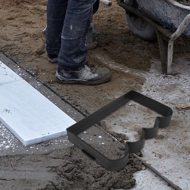 FELTECHELECTR De Plástico Para De Jardín Uso Diario Negro Flexible Para Adoquines