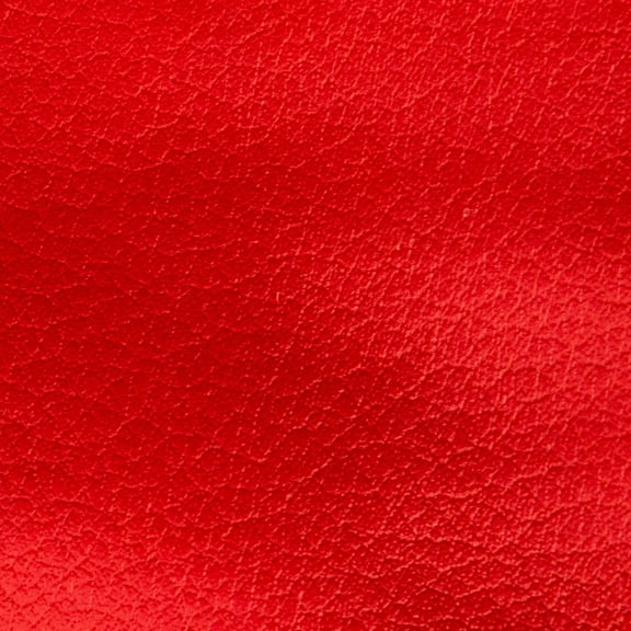 Red Faux Leather fabric for fashion and upholstery