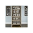 thumbnail image 4 of Bush Furniture Salinas Armoire de Garde-Manger de Cuisine avec Portes, Blanc Antique, 4 of 7