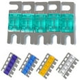 thumbnail image 4 of Pack of 4 Car Fuse Holder Universal Auto Professional Automobile Vehicle Vehicle Truck Caravans RVs Flame Retardant Circuit Protection Fuses Replacement Parts 50A, 4 of 9