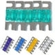 thumbnail image 5 of Paquete de 4 portafusibles de coche Riwesomey Piezas de repuesto universales para fusibles de protección de circuito retardante de llama 100A, 5 of 6