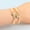 1, variant on A Pairs Alloy Enamel Butterfly Beads Bracelets Girl Multicolor Adjustable-4-A Pairs
