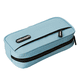 thumbnail image 1 of Estuche para lápices sencillo de doble capa para escuela primaria y secundaria, estuche para papelería, color azul claro, doble capa, 1 of 5