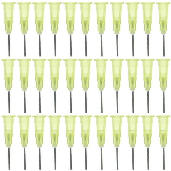 100pcs Dispensing Needle Tips Industrial Dispensing Needles for Refilling Liquid ( 20G )