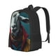 thumbnail image 1 of Fotbe Surrealist Goat Mochila para Hombre y Mujer - Tela Oxford 600D Resistente - Mochila Impermeable de Gran Capacidad para Escuela, Viajes y Senderismo, 1 of 6