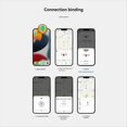 thumbnail image 3 of 4 Rastreadores GPS con Bluetooth para Find My Global Network para Llaves, Bolsos, Carteras, Maletas, para IOS, Color, 3 of 5