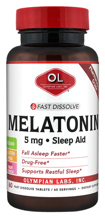 Olympian Labs Melatonin Tablets, 60 Ct