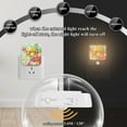 thumbnail image 4 of Yayeee 2-Pack Plug in LED Night Lights with Light Sensors Motion Detectors, Vibrant Tomatoes, 4 of 7
