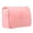 🍒 Pink_Hot#3407, variant on Foldable Travel Toiletry Bag with Hanging Hook and Multiple Compartments for Cosmetics and Accessories