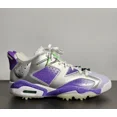 thumbnail image 3 of A i r-Jor-dan Retro 6 NRG Men's Size 11 Golf Shoe Purple Metallic Silver FD0205-055, 3 of 6